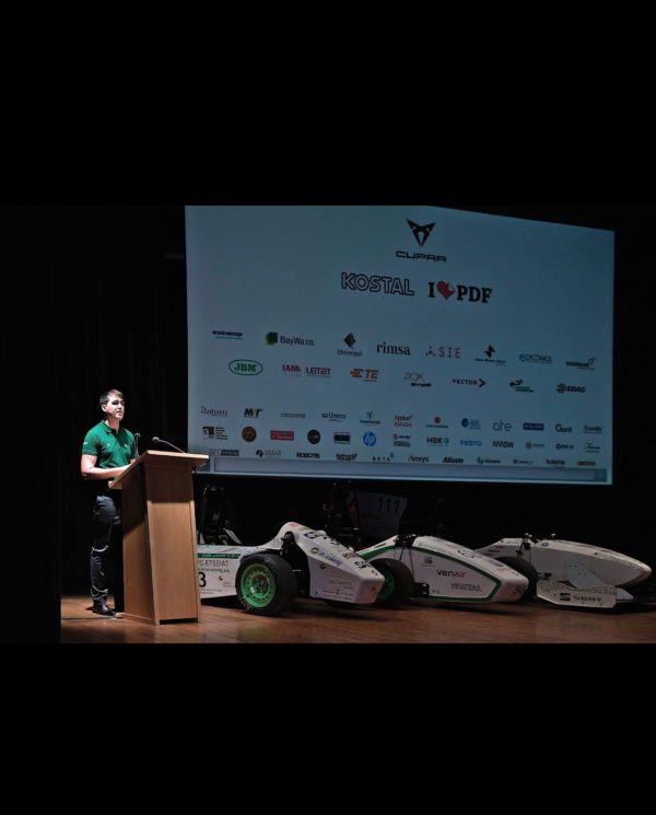 SIE apoya el proyecto ECO RACING Driverless